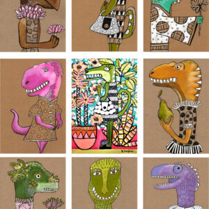 Greeting cards - 5 pack.