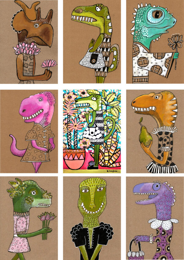 Greeting cards - 5 pack.